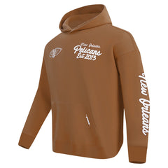 New Orleans Pelicans Pro Standard Paint the City Drop Shoulder Pullover Hoodie
