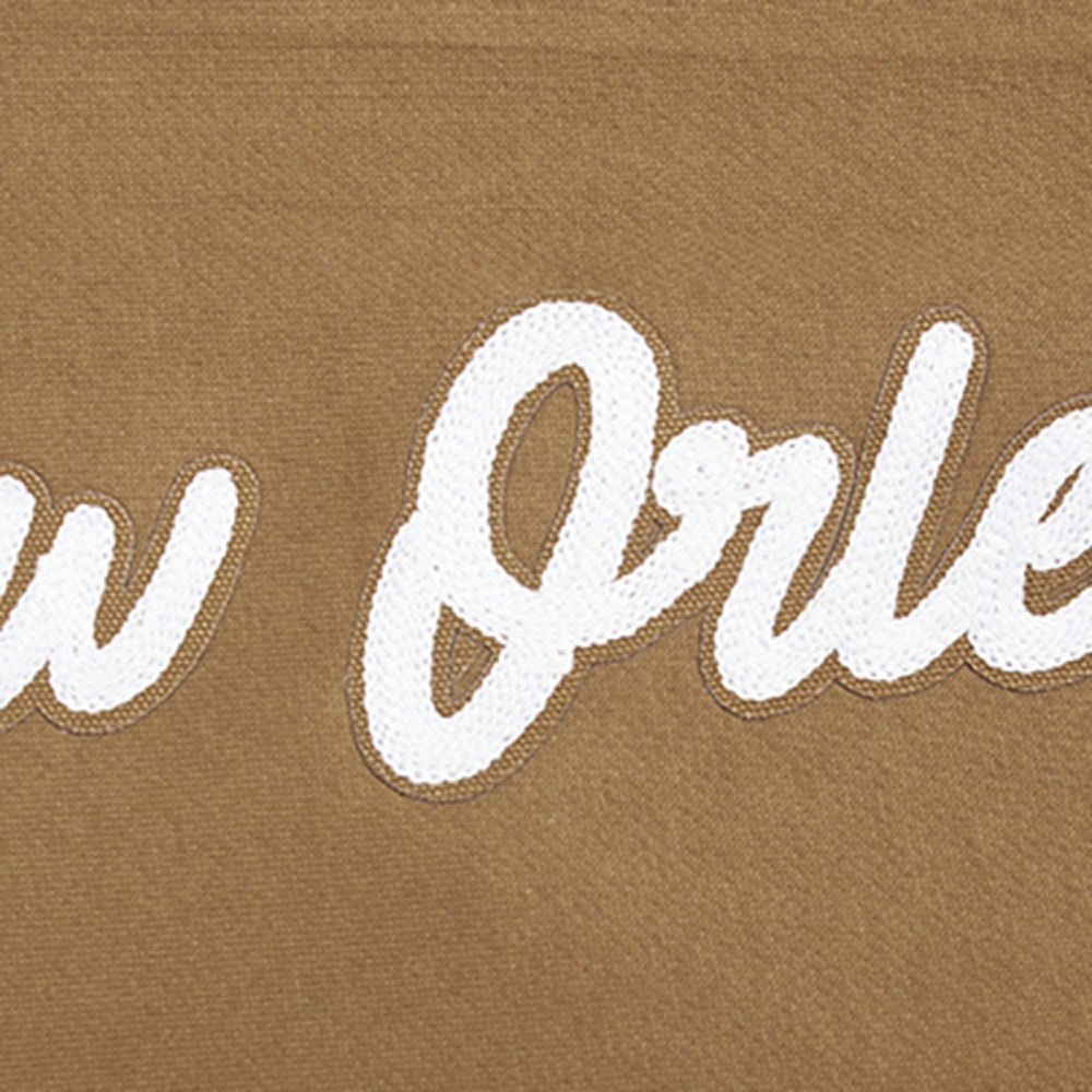 New Orleans Pelicans Pro Standard Paint the City Drop Shoulder Pullover Hoodie