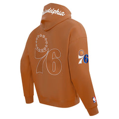 Philadelphia 76ers Pro Standard Paint the City Drop Shoulder Pullover Hoodie