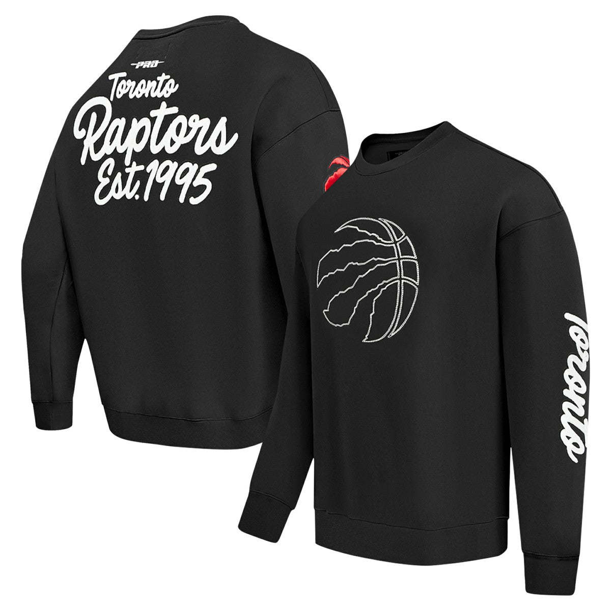 Toronto Raptors Pro Standard Paint the City Drop Shoulder Sweatshirt