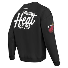 Miami Heat Pro Standard Paint the City Drop Shoulder Sweatshirt