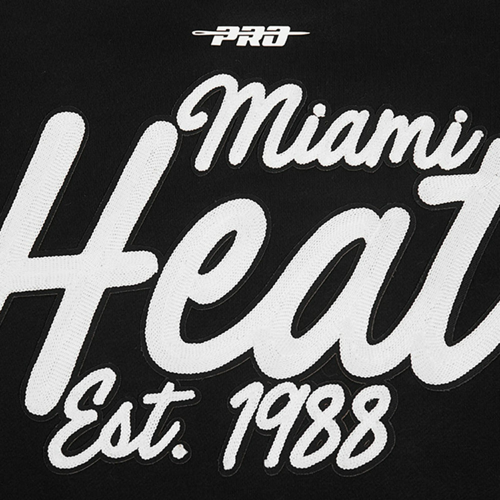 Miami Heat Pro Standard Paint the City Drop Shoulder Sweatshirt