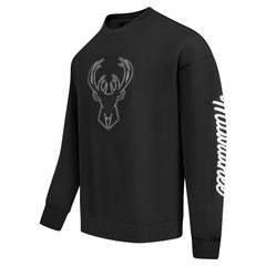 Milwaukee Bucks Pro Standard Paint the City Drop Shoulder Sweatshirt