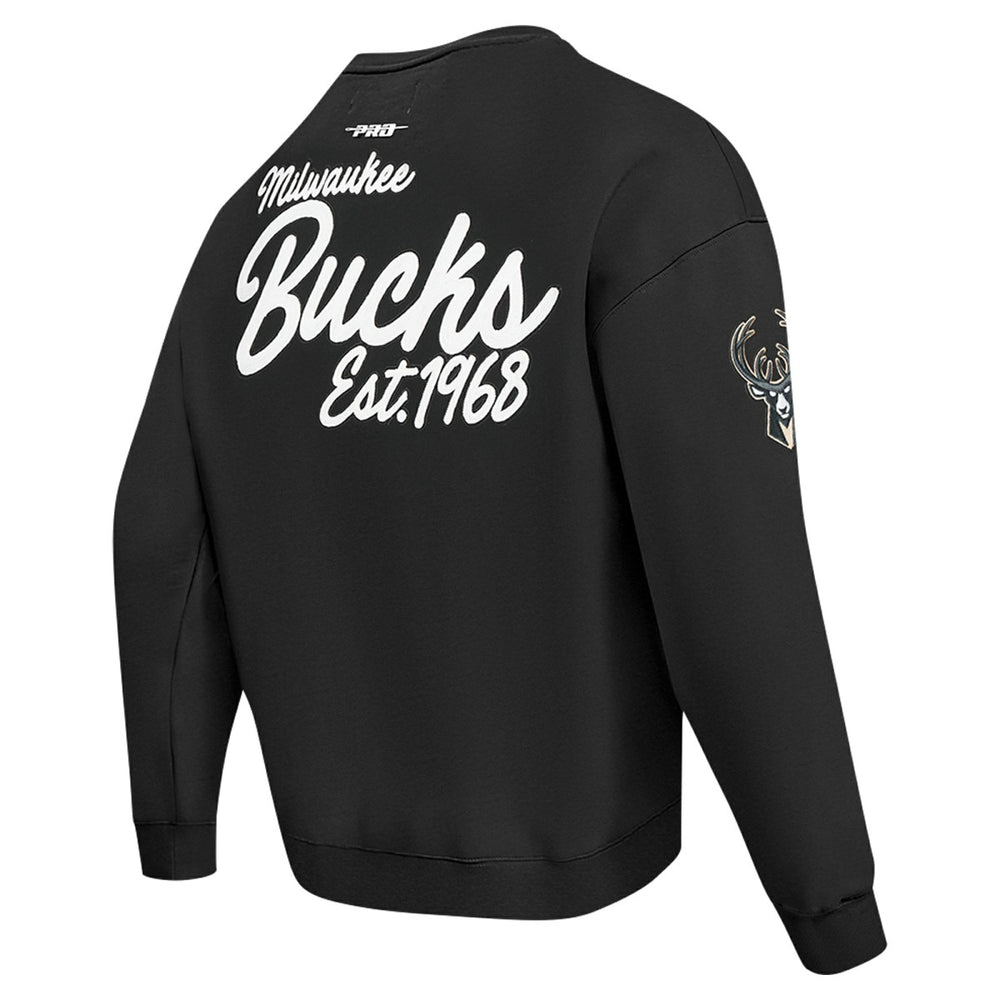 Milwaukee Bucks Pro Standard Paint the City Drop Shoulder Sweatshirt