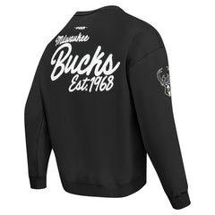Milwaukee Bucks Pro Standard Paint the City Drop Shoulder Sweatshirt