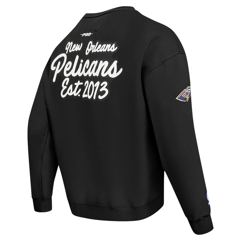 New Orleans Pelicans Pro Standard Paint the City Drop Shoulder Sweatshirt