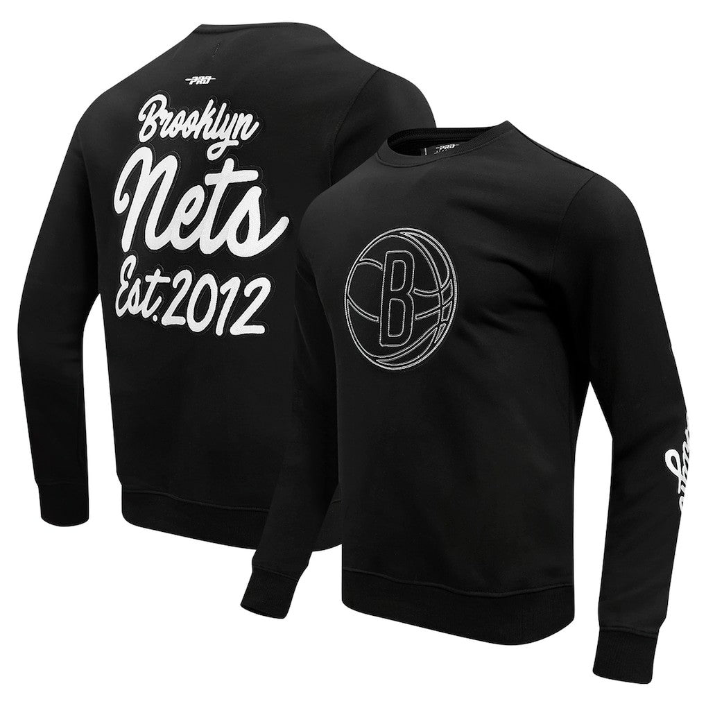 Brooklyn Nets Pro Standard Paint the City Drop Shoulder Sweatshirt
