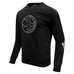 Brooklyn Nets Pro Standard Paint the City Drop Shoulder Sweatshirt
