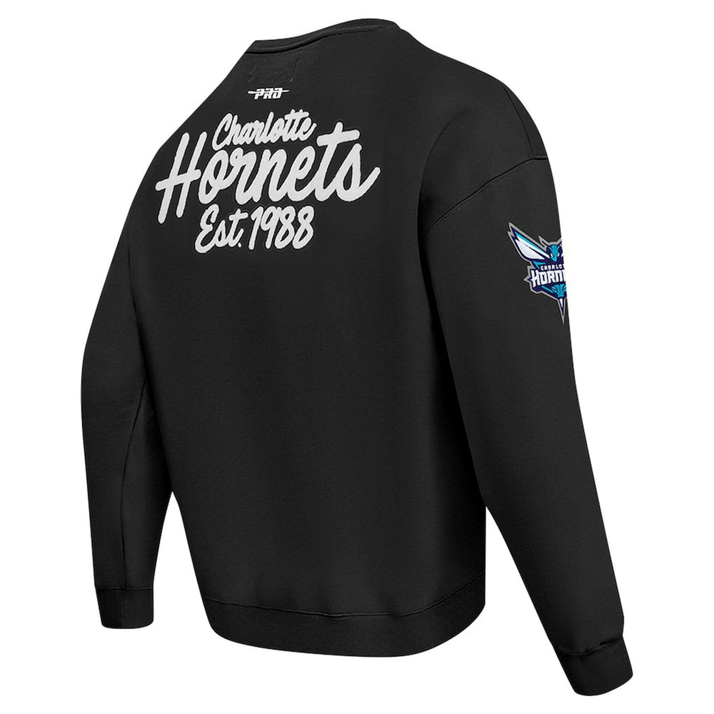 Charlotte Hornets Pro Standard Paint the City Drop Shoulder Sweatshirt
