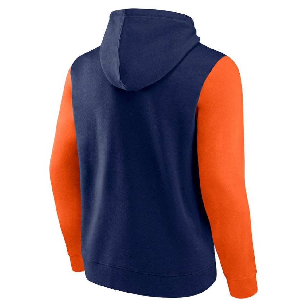 Navy Houston Astros Fanatics Outline Fleece Pullover Hoodie