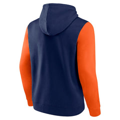 Navy Houston Astros Fanatics Outline Fleece Pullover Hoodie