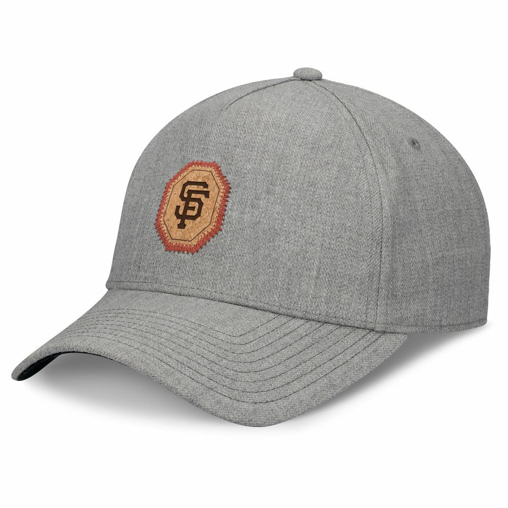 Gray San Francisco Giants Fanatics Signature Elements Cork Patch A-Frame Adjustable Hat