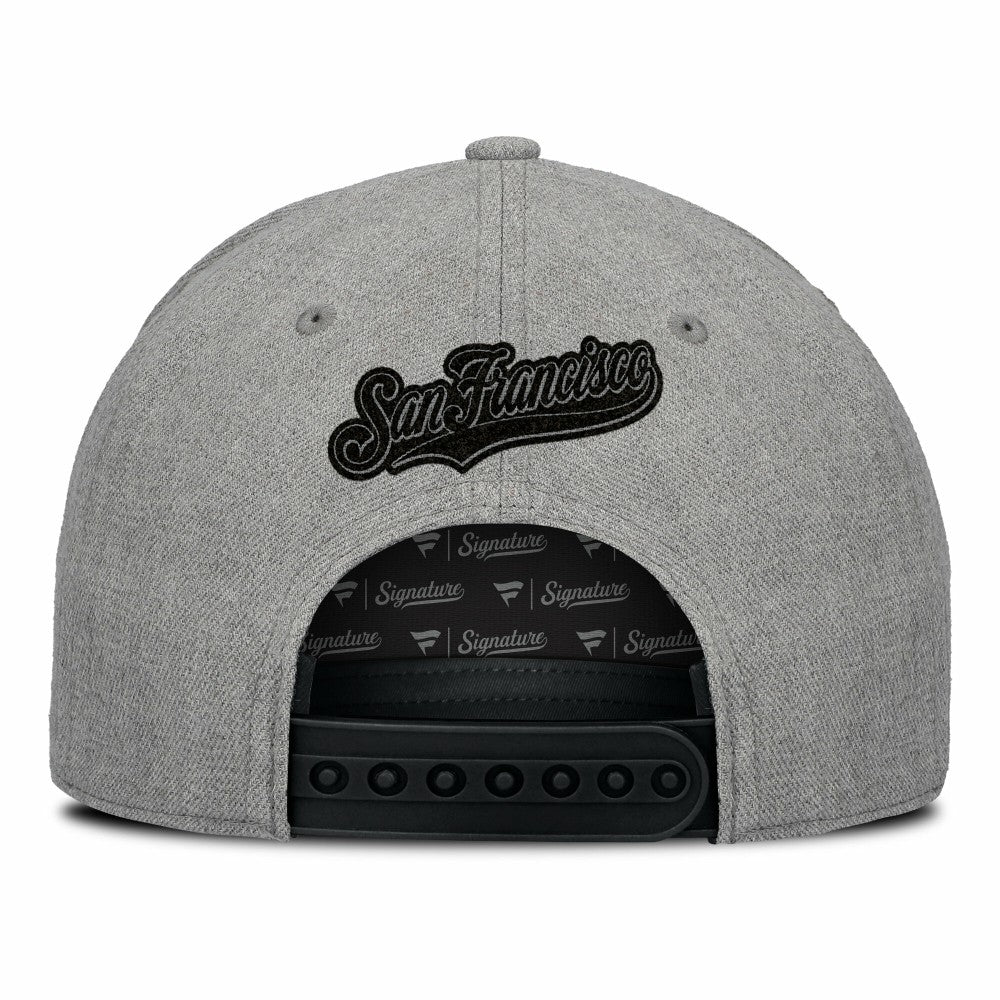 Gray San Francisco Giants Fanatics Signature Elements Cork Patch A-Frame Adjustable Hat