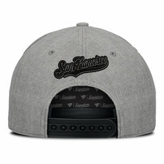 Gray San Francisco Giants Fanatics Signature Elements Cork Patch A-Frame Adjustable Hat