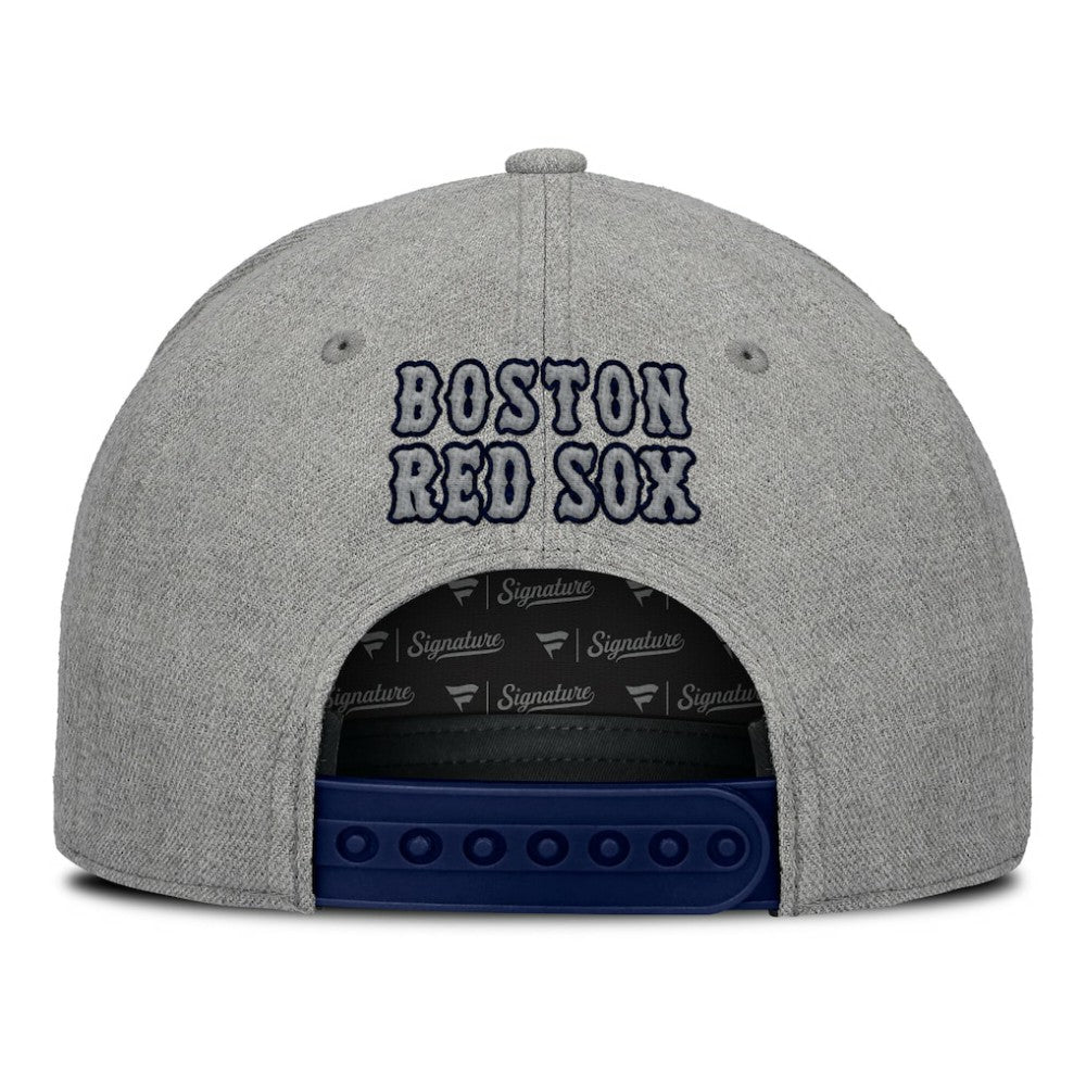 Gray Boston Red Sox Fanatics Signature Elements Cork Patch A-Frame Adjustable Hat