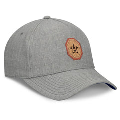 Gray Houston Astros Fanatics Signature Elements Cork Patch A-Frame Adjustable Hat