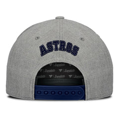 Gray Houston Astros Fanatics Signature Elements Cork Patch A-Frame Adjustable Hat
