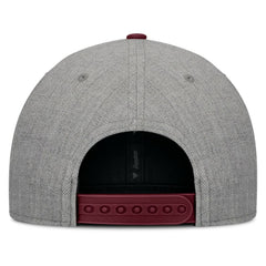 Gray/Maroon San Francisco Giants Fanatics Elements Felt Chainstitch Snapback Hat