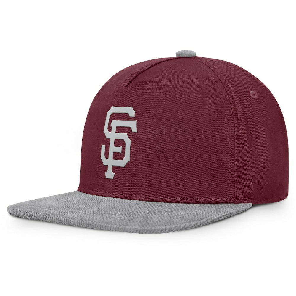 Wine San Francisco Giants Fanatics Front Office Snapback Hat