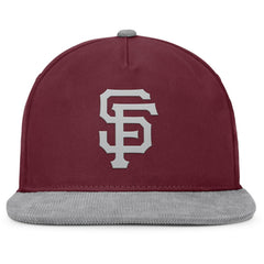 Wine San Francisco Giants Fanatics Front Office Snapback Hat