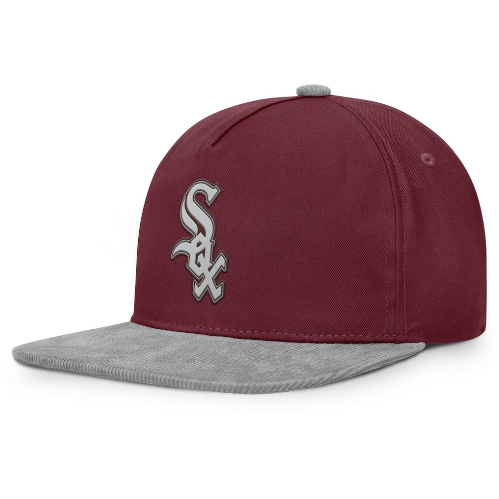 Wine Chicago White Sox Fanatics Front Office Snapback Hat