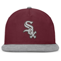 Wine Chicago White Sox Fanatics Front Office Snapback Hat
