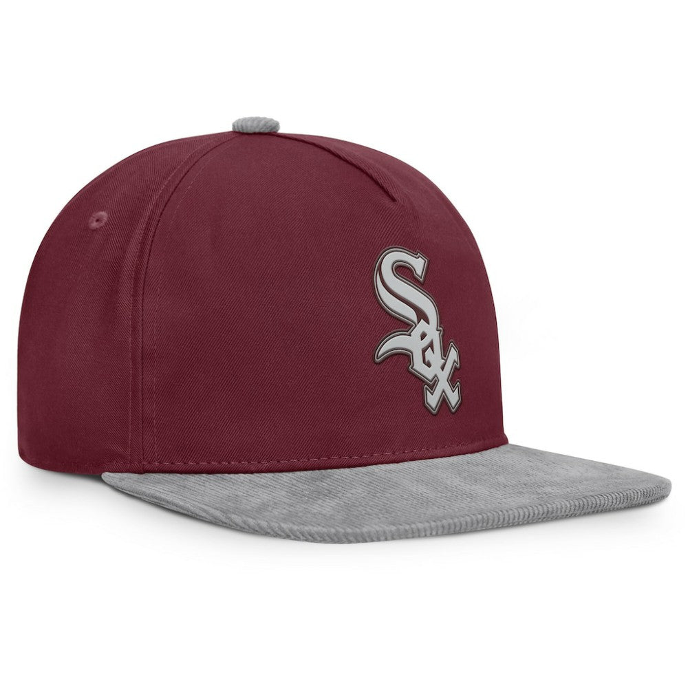 Wine Chicago White Sox Fanatics Front Office Snapback Hat