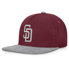 Wine San Diego Padres Fanatics Front Office Snapback Hat