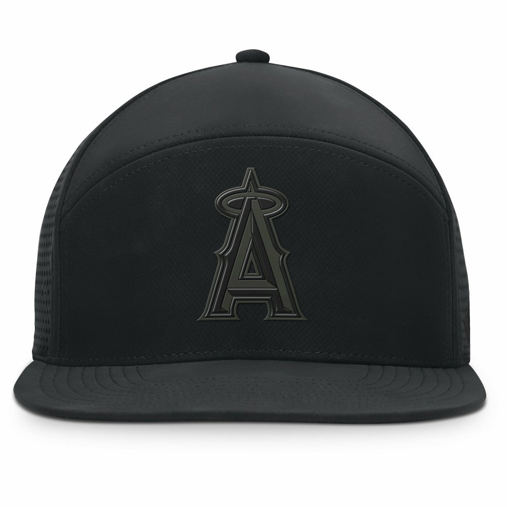 Black Los Angeles Angels Fanatics Horizon Snapback Hat
