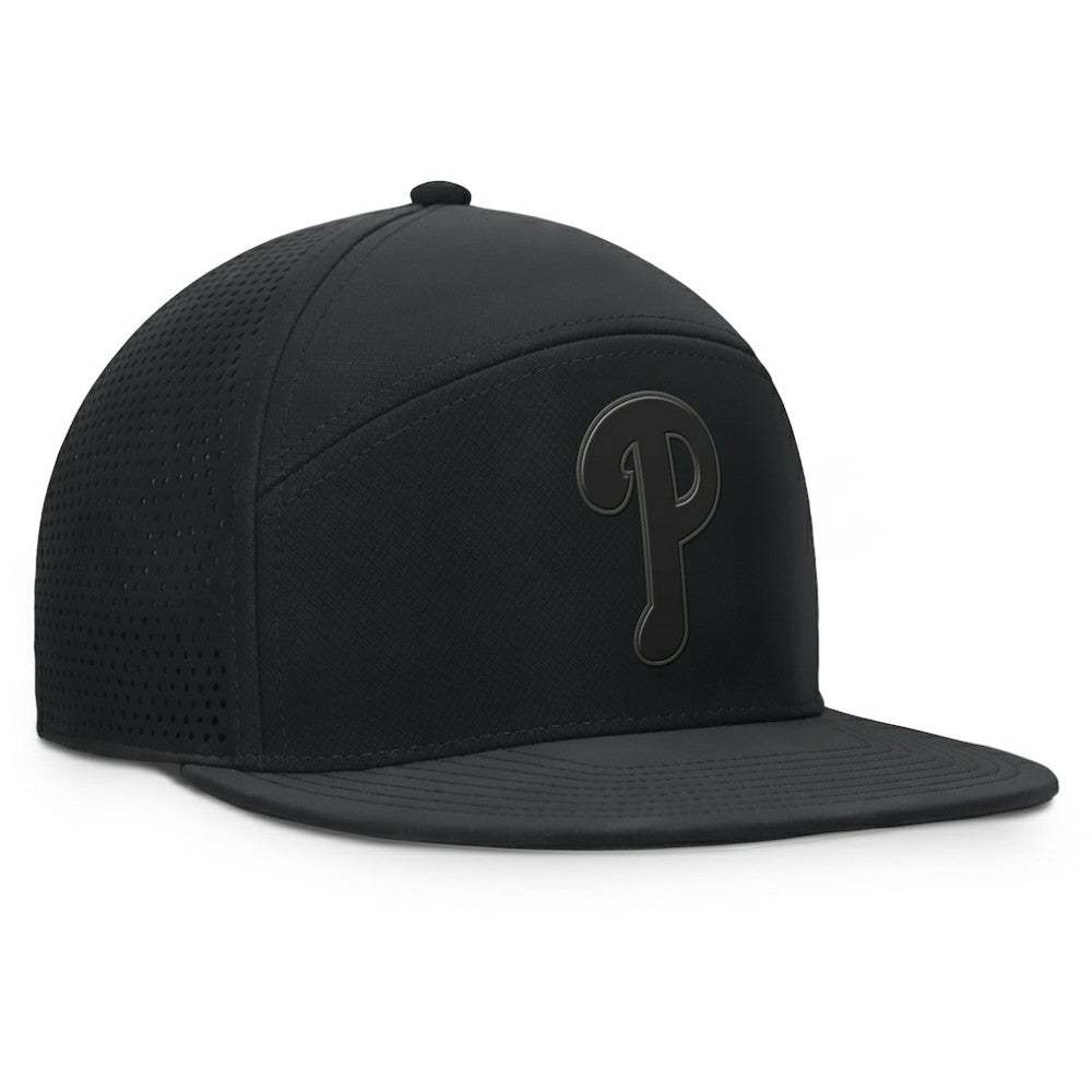 Black Philadelphia Phillies Fanatics Horizon Snapback Hat