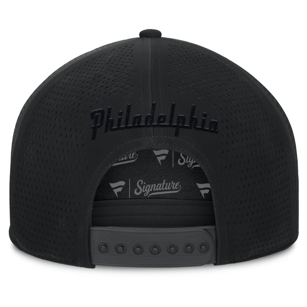 Black Philadelphia Phillies Fanatics Horizon Snapback Hat