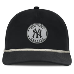 Black New York Yankees Fanatics Signature A-Frame Adjustable Hat