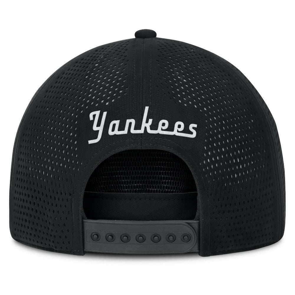 Black New York Yankees Fanatics Signature A-Frame Adjustable Hat