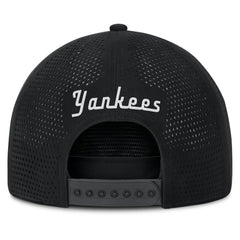 Black New York Yankees Fanatics Signature A-Frame Adjustable Hat