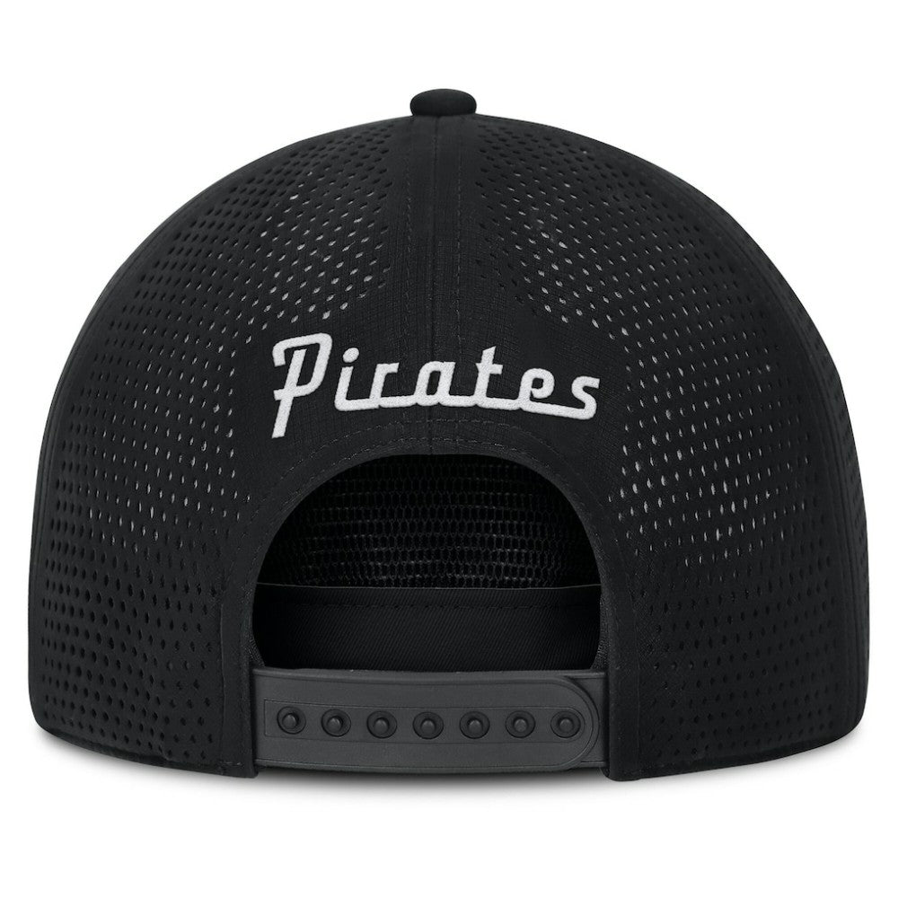 Black Pittsburgh Pirates Fanatics Signature A-Frame Adjustable Hat