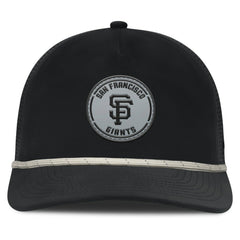 Black San Francisco Giants Fanatics Signature A-Frame Adjustable Hat
