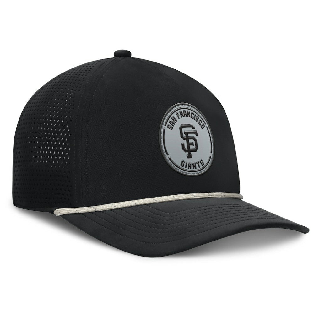 Black San Francisco Giants Fanatics Signature A-Frame Adjustable Hat