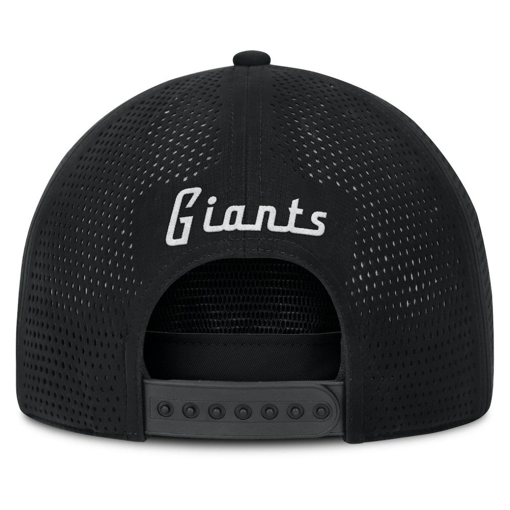 Black San Francisco Giants Fanatics Signature A-Frame Adjustable Hat