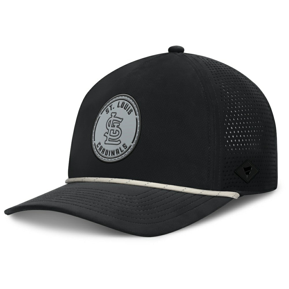Black St. Louis Cardinals Fanatics Signature A-Frame Adjustable Hat