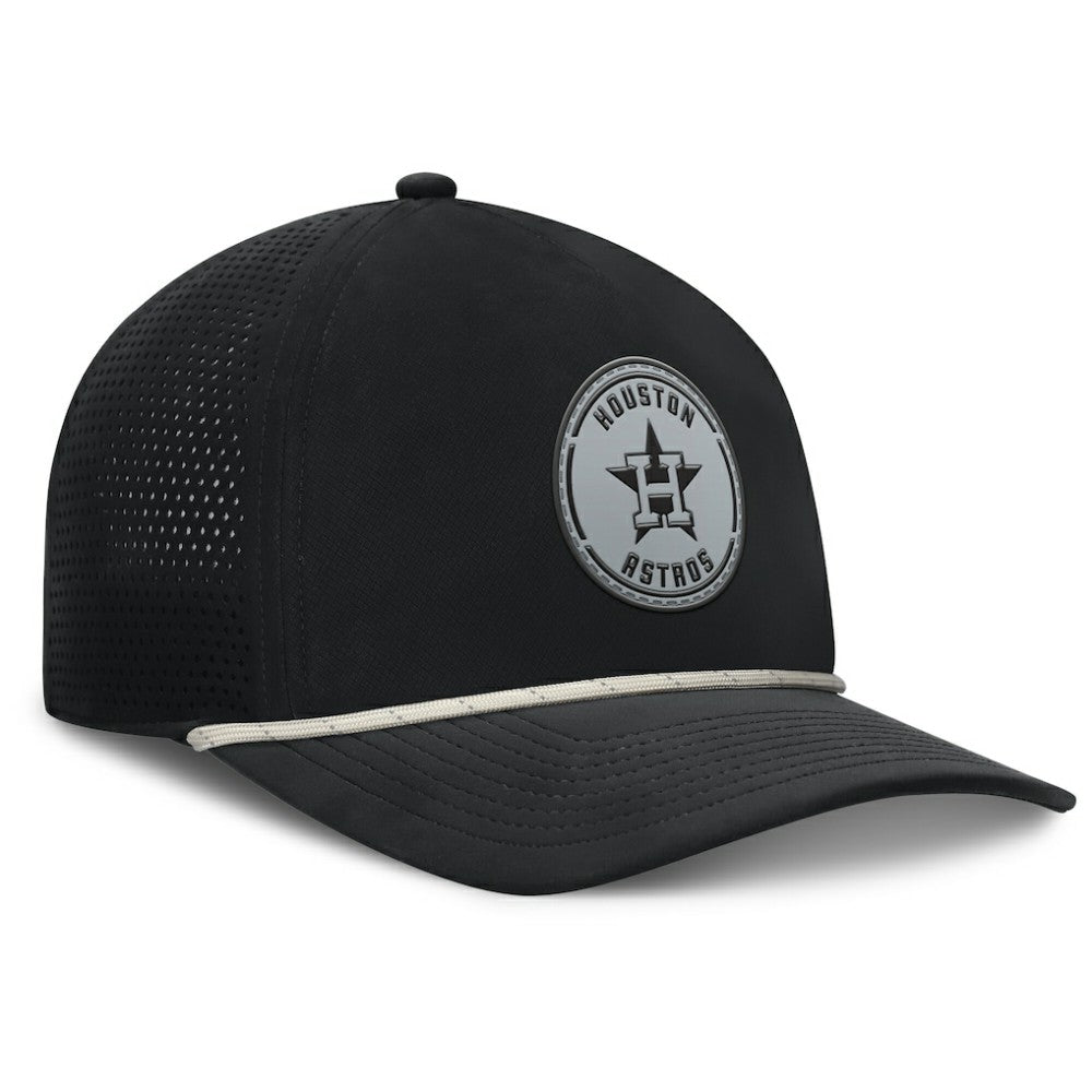 Black Houston Astros Fanatics Signature A-Frame Adjustable Hat