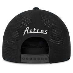 Black Houston Astros Fanatics Signature A-Frame Adjustable Hat