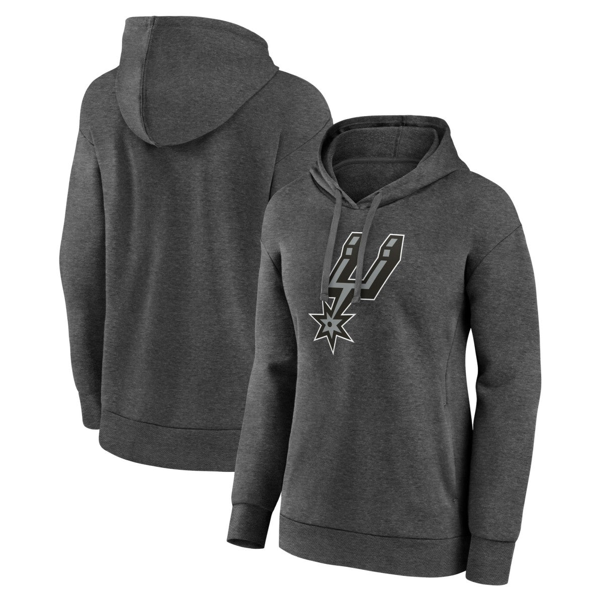San Antonio Spurs Women's Primary Logo Pullover Hoodie