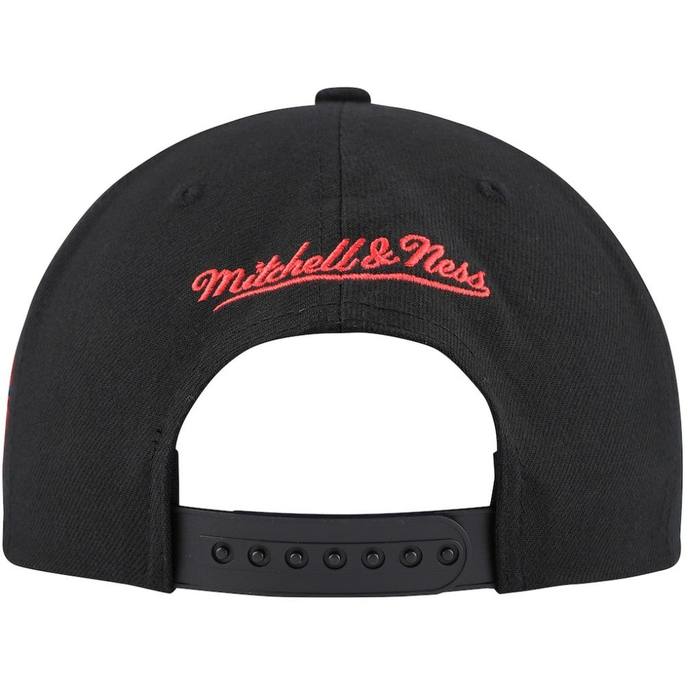 NHL Winnipeg Jets Mitchell & Ness Core Team Script 2.0 Snapback Hat