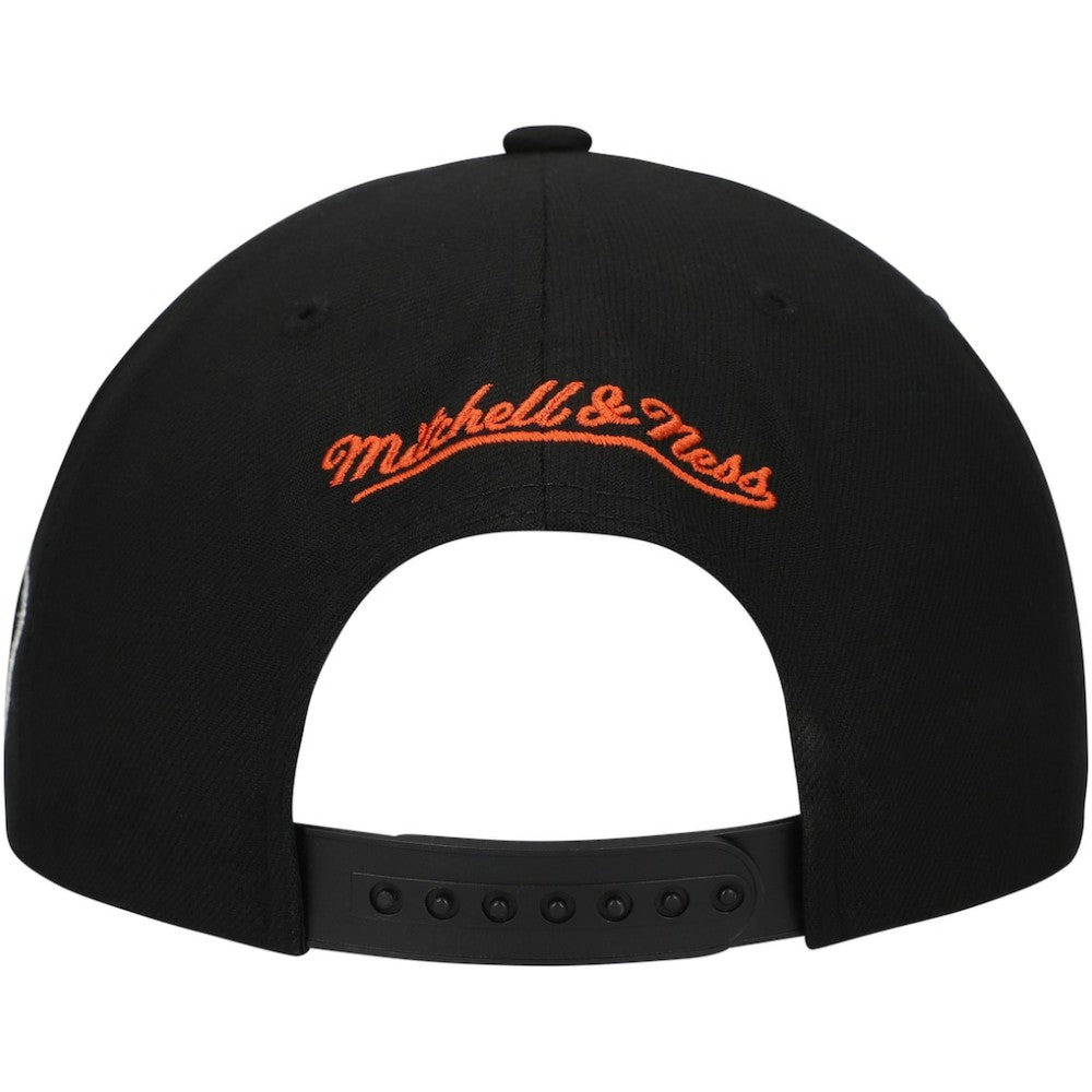 NHL Philadelphia Flyers Mitchell & Ness Core Team Script 2.0 Snapback Hat