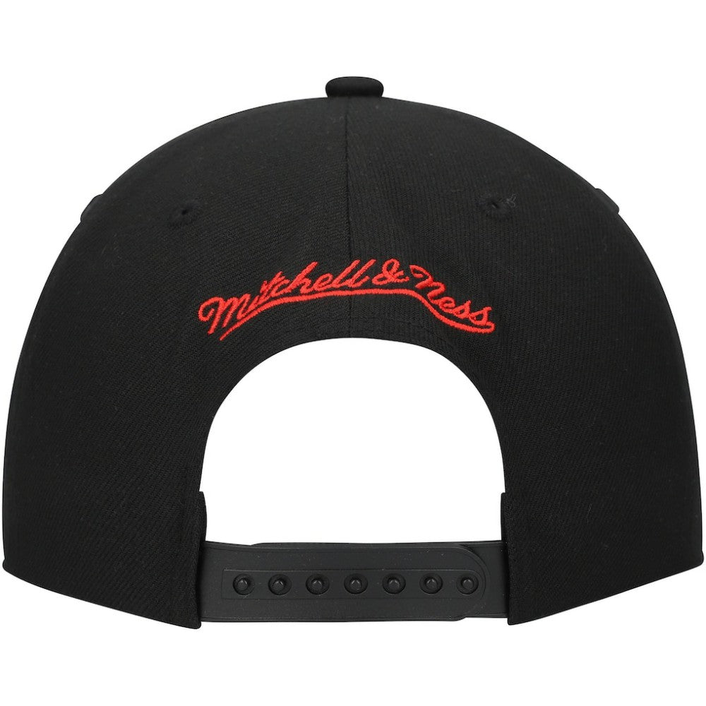 NHL Washington Capitals Mitchell & Ness Core Team Script 2.0 Snapback Hat