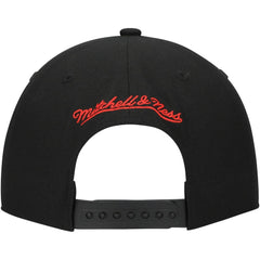 NHL Washington Capitals Mitchell & Ness Core Team Script 2.0 Snapback Hat