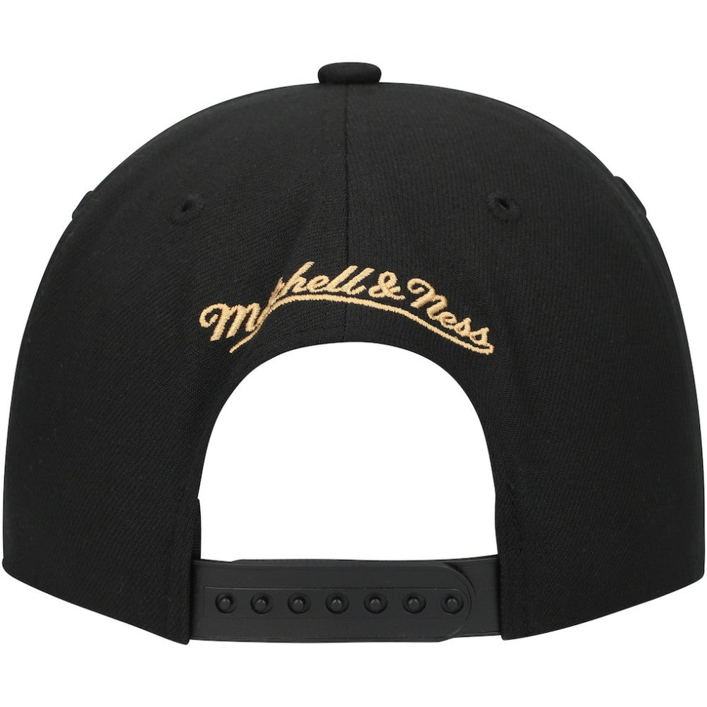 NHL Florida Panthers Mitchell & Ness Core Team Script 2.0 Snapback Hat