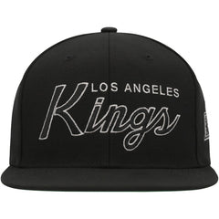 NHL Los Angeles Kings Mitchell & Ness Core Team Script 2.0 Snapback Hat