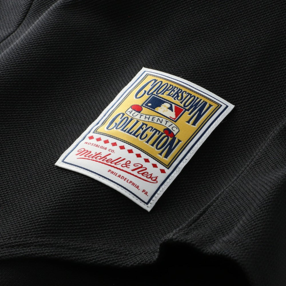 Black Ken Griffey Jr. Cincinnati Reds Mitchell & Ness Cooperstown Collection Authentic Mesh Batting Practice Jersey