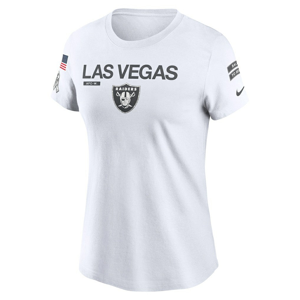 Women's 2024 Salute To Service Legend Performance T-Shirt - Las Vegas Raiders T-shirts